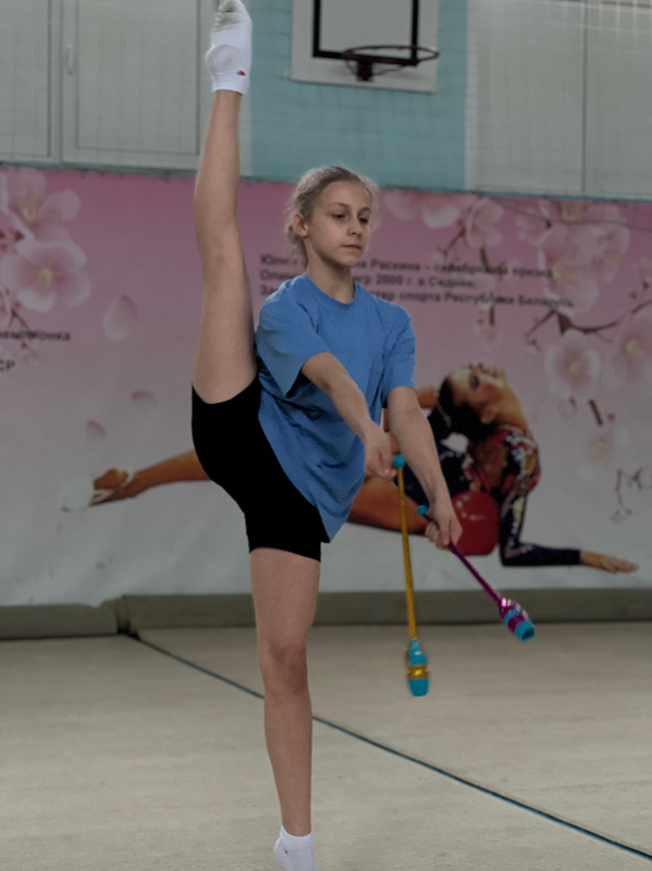 Выступление Гладковой Александры, единственной участницы из города Бобруйска