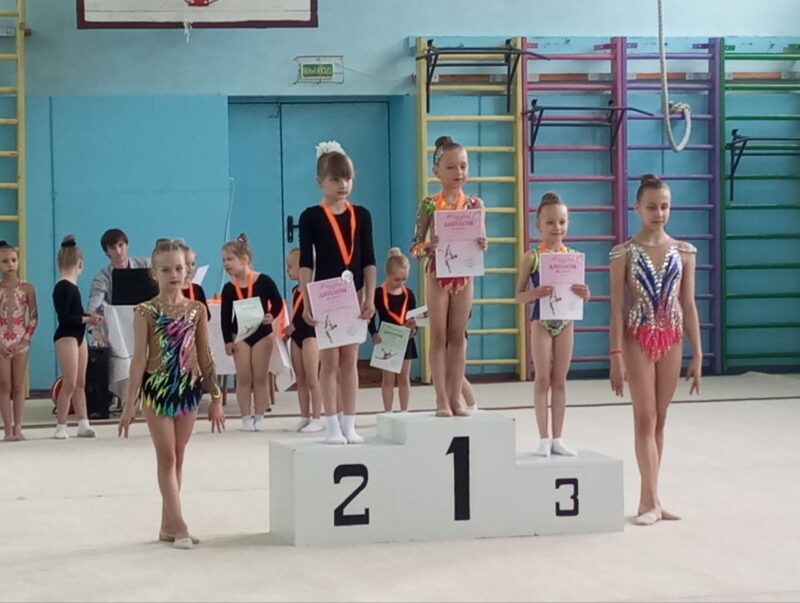 1 место - Кононова Анна, 2 место - Мокшина Даша, 3 место- Куприна Кира