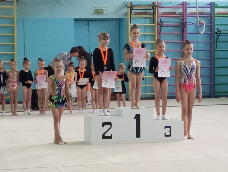 1 место - Жукович Полина, 2 место - Шукан Арина, 3 место - Шеко Агния